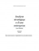 Analyse Stratégique