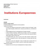 Intro Institutions Européennes