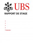 Rapport de stage finance