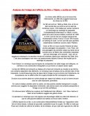 Analyse de l'affiche du film Titanic