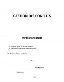 Gestion des conflits