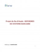 Réformes du système bancaire