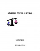 Education Morale et Civique