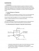 Evaporation cas