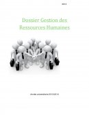 Dossier Gestion des Ressources Humaines