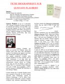 Biographie de Gustave Flaubert