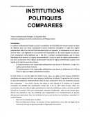 Institutions politiques comparées