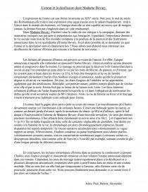 L Ennui Et La Desillusion Dans Madame Bovary De Flaubert Td Jules Paolo