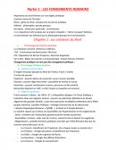 Introduction historique au droit, chapitre 1: les fondements romains