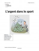 Argumentation contre l'abus de l'argent dans le sport