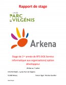 Rapport de stage, entreprise Arkena