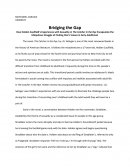 Essay, bringing the gap
