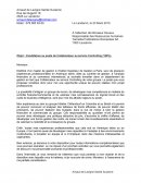 Lettre de motivation, candidature au poste de collaborateur au service Controlling