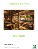 Dossier de presse : Biofood, simple et bon