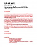 Campagne événement nike