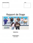 Rapport de stage ofppt