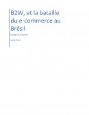 Analyse stratégique B2W et la bataille du e-commerce au Brésil