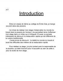 Introduction D Un Rapport De Stage Exemple  Le Meilleur Exemple