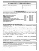 Fiche d'action professionnelle