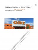 Rapport de stage en Allemagne