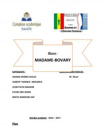Реферат: Madame Bovary Essay Research Paper Madame BovaryThe