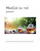 Étude de marche Thé