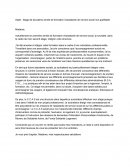 Lettre de motivation, stage de deuxième année de formation d'assistante de service social non gratifiable