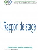 Rapport de stage cabinet Ait Oual Brahim