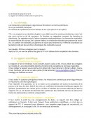 Le rapport scientifique