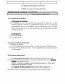 FICHE DE NEGOCIATION VENTE N°1, THEME – Location d’un studio Paris XX