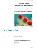 Naturopathie, concepts de base
