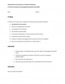 Questionnaire entrée en formation AES