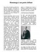 Biographie de Baudelaire