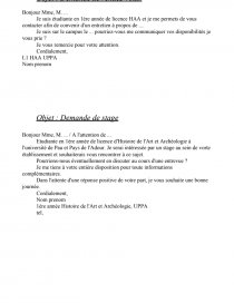 lettre type demande de rencontre