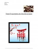 Projet D’exportation du Chocolat au Japon