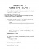 Anglais, worksheet