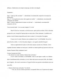 rencontre julien sorel madame de rênal texte