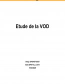 Etude de la VOD