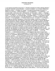 La Boue Et L Or Baudelaire Dissertation Blocky