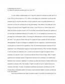 Commentaire de texte de La charte de commune accordée par le roi Louis VII