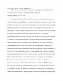 Paragraphe de dissertation