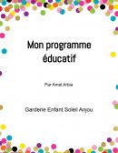 Mon programme éducatif