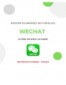 Etude de l'application WeChat