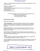 Introduction au Droit Privé /Examen