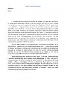 L’immunité du Président de la République lui confère-t-elle une irresponsabilité pénal total ?