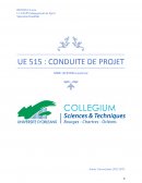 Conduite de projet / La préparation de ma recherche de stage