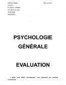 Psychologie générale