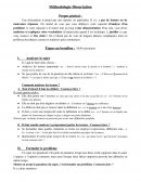 Méthodologie de la dissertation (stmg)