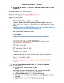 Presentation steps (China)