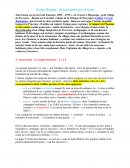 Commentaire linéaire extrait de Regain - Giono